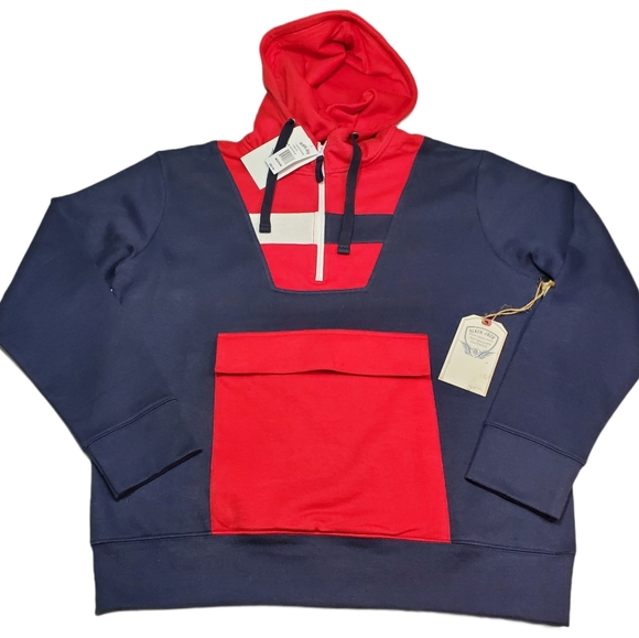 Black Jack 1 4 Zip Hoodie Nwt Sz Medium